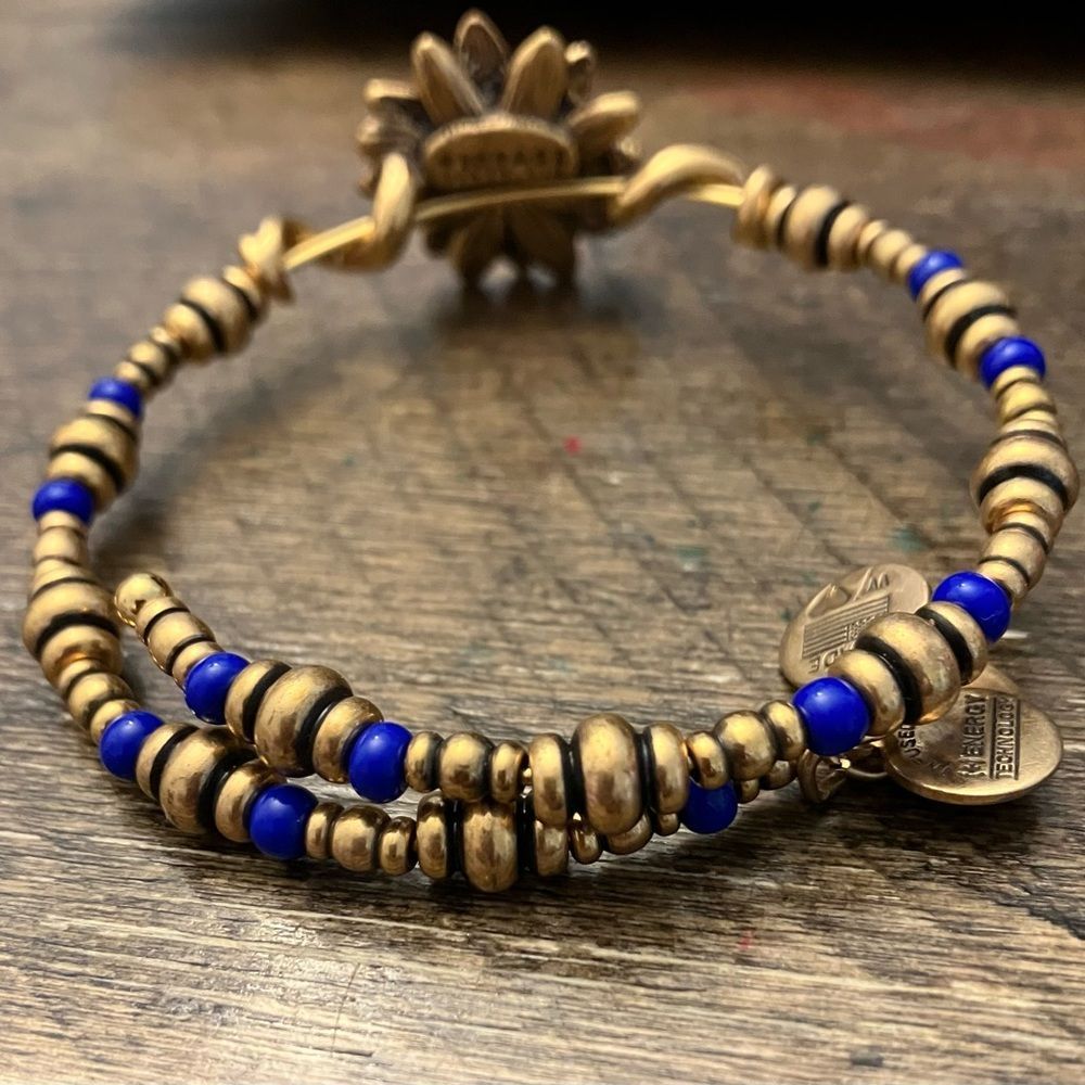 Alex and Ani Vintage sixty six bracelet - Picture 2 of 5